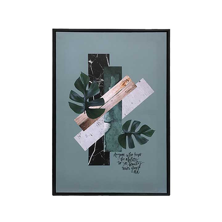 ภาพติดฝาผนัง CHIC REPUBLIC รุ่น BLUE TROPICAL-B/50X70_0